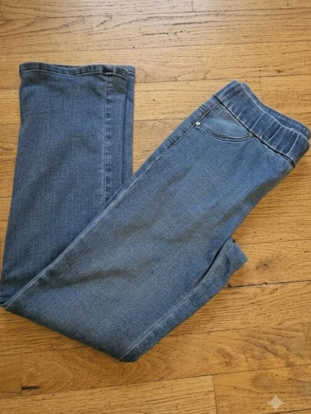 Chico's Classic Pull On Bootcut Jegging Skinny Jeans 00